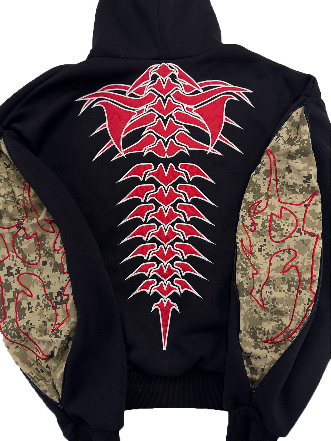 TWO FACE HOODIE - BIZARRO