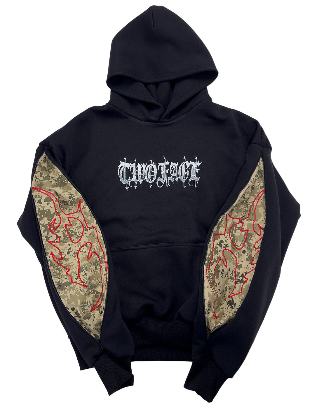 TWO FACE HOODIE - BIZARRO