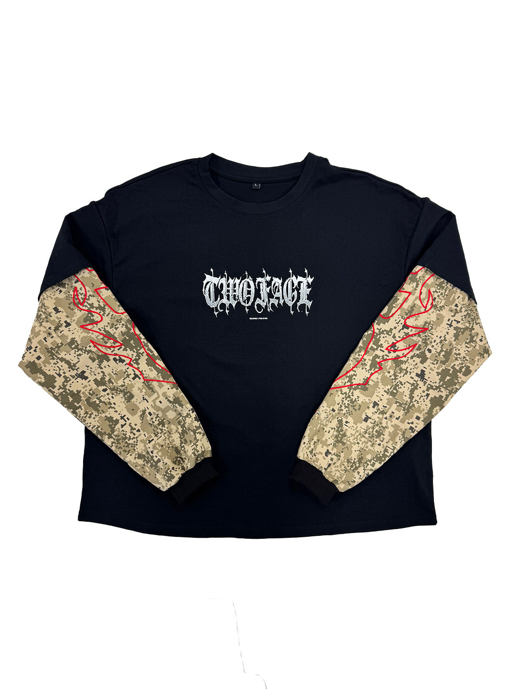 TWO FACE LONG-SLEEVE SHIRT - BIZARRO