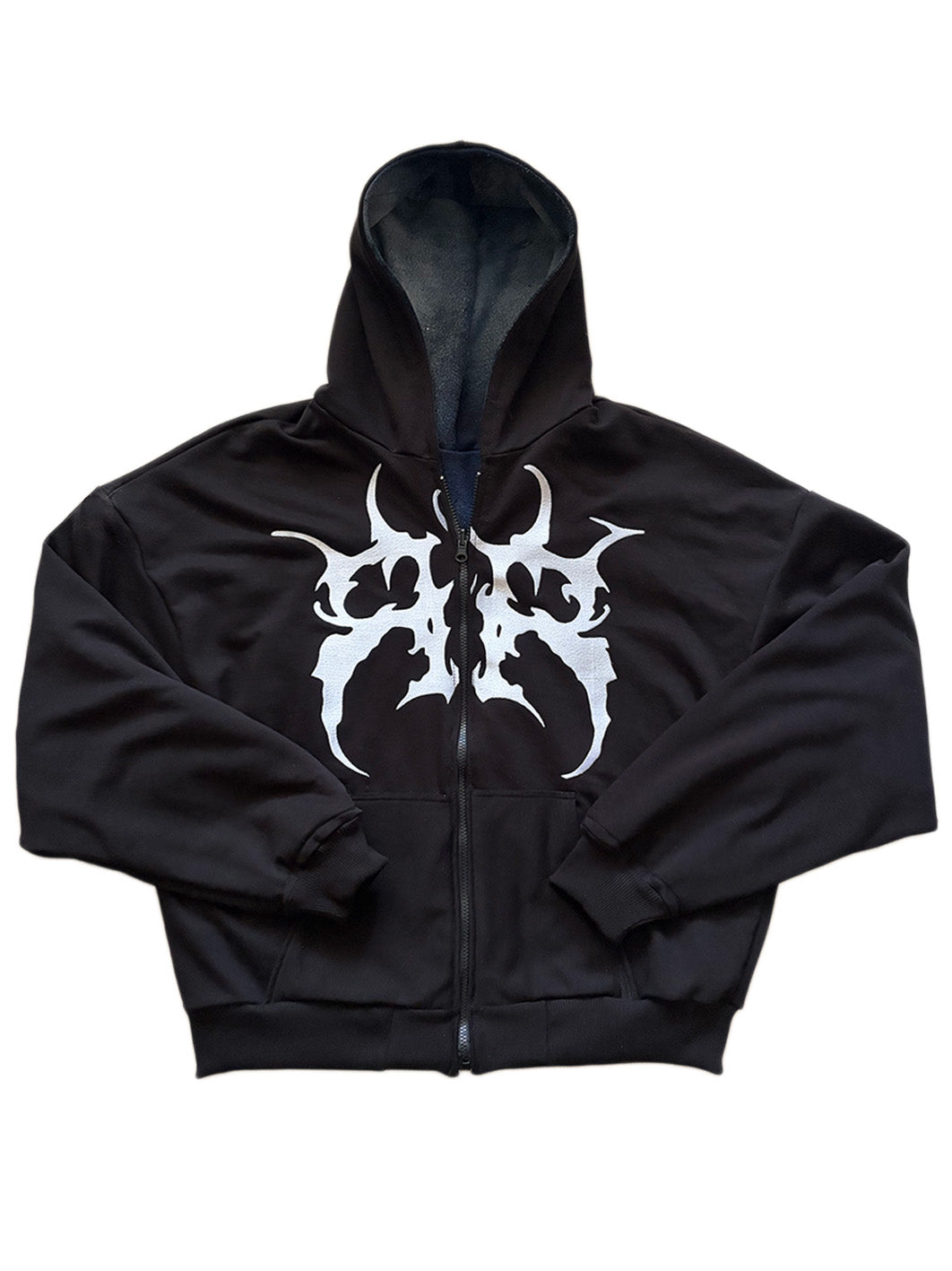 REVERSIBLE ZIP HOODIE 002