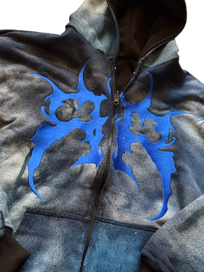 REVERSIBLE ZIP HOODIE 002
