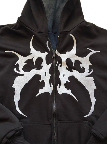 REVERSIBLE ZIP HOODIE 002